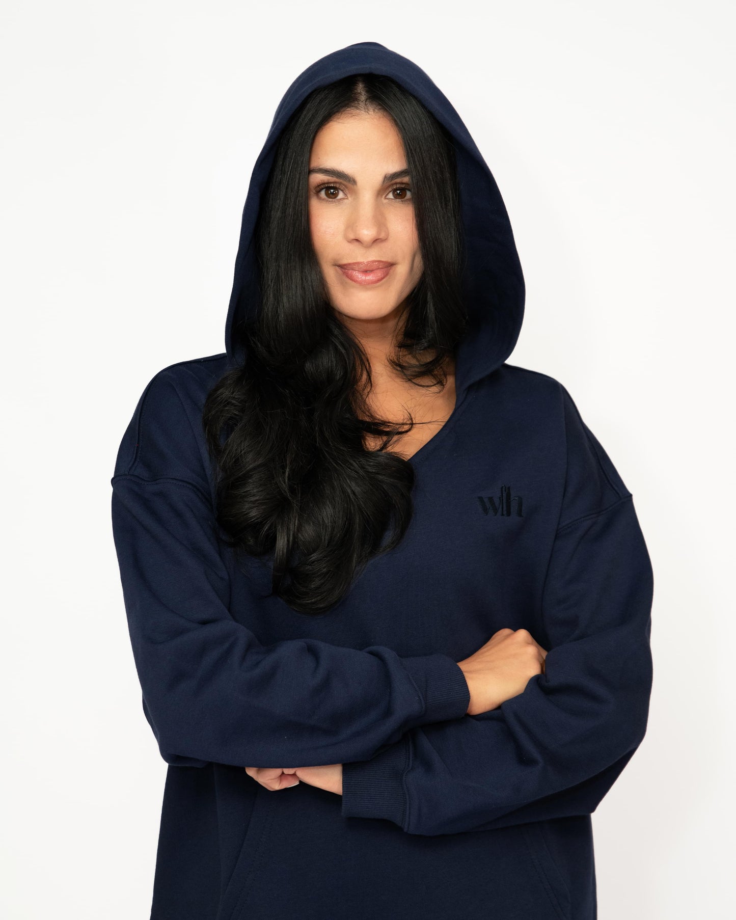 WFH V-Neck Hoodie.